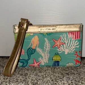 Spartina 449 Mermaid Print Wristlet